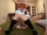 ババコス!(BBA)同僚の奥さん(社会人の息子の母親)に星●凛的コスプレさせてみた【中田氏】